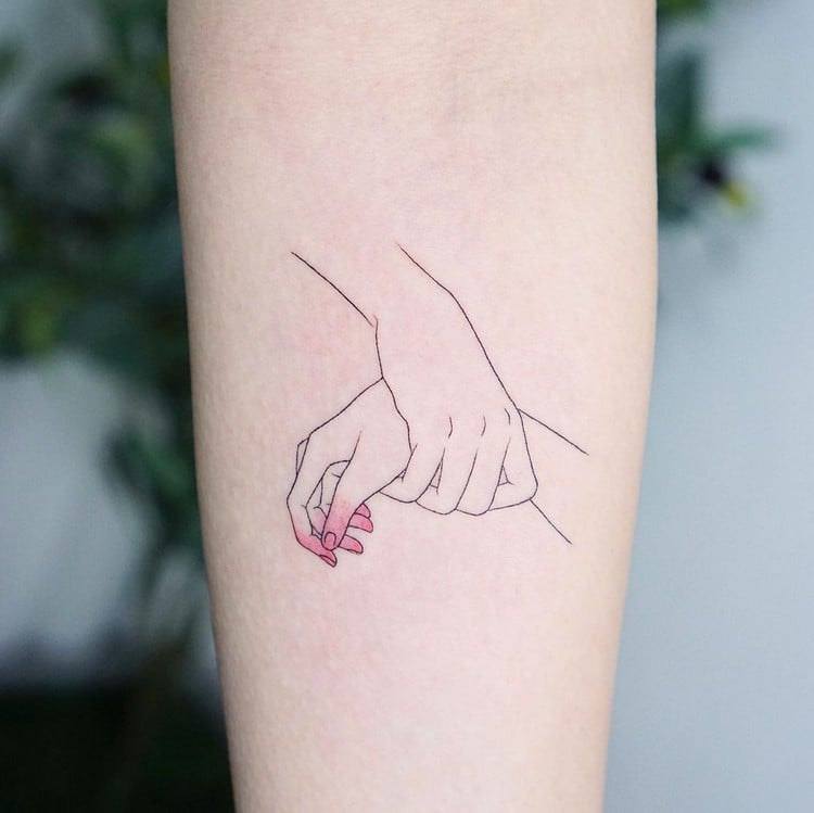 Frauen tattoos kleine Unterarm Tattoo