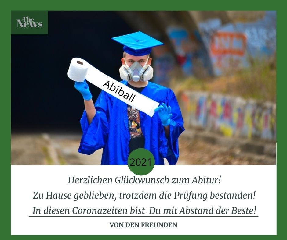 Glückwünsche zum Abitur 2021