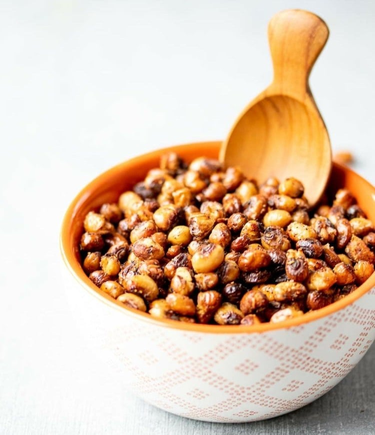 As an alternative to peanuts, roast your own cowpeas