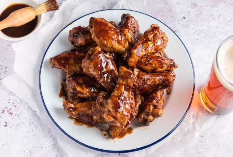 Chicken Wings Rezept für Männerabend Fußballabend Hähnchenflügel