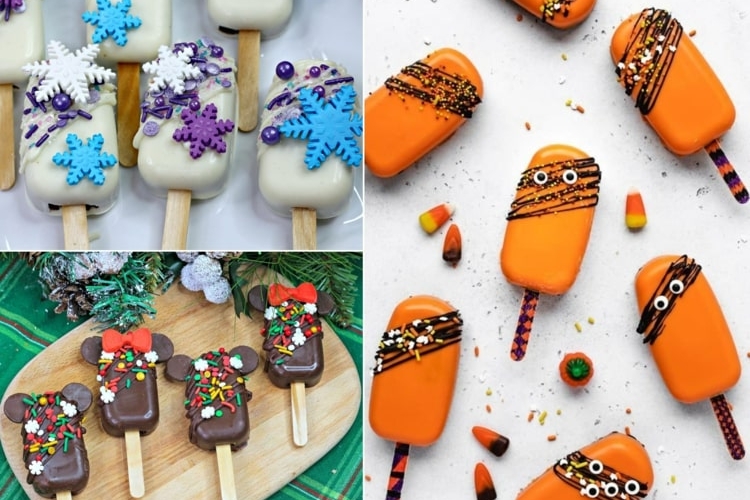 Cakesicles Rezept So stellen Sie Kuchen am Stiel her