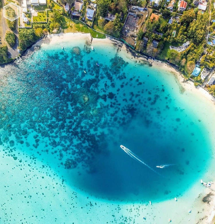 Die schönsten Strände auf Mauritius und Schnorcheln Plätze Blue Bay Lagune