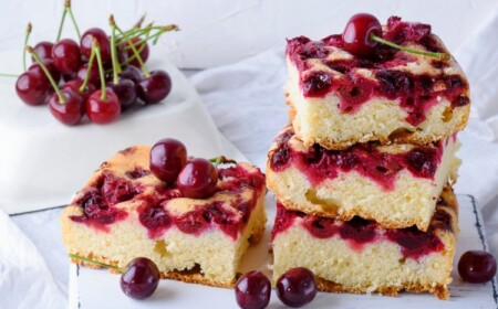 Einfacher Kirsch Blechkuchen Rezept