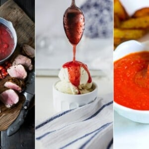 Erdbeer Soße selber machen - Süße Rezepte für Desserts und Steak