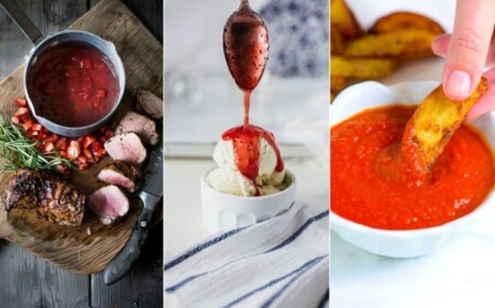 Erdbeer Soße selber machen - Süße Rezepte für Desserts und Steak