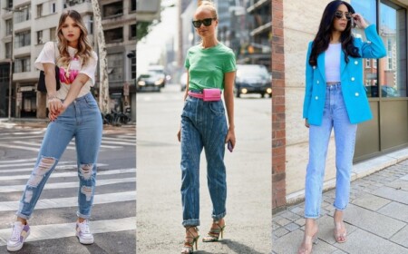 Mom Jeans kombinieren Sommer