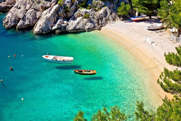Punta Rata Strand Sommerurlaub Europa 2021 Urlaub in Kroatien am Meer