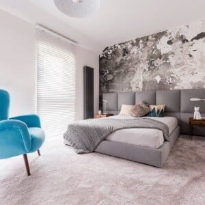 Tapeten Trends 2021 Wandgestaltung im Schlafzimmer