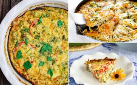 Zucchini Quiche ohne Boden - 3 vegetarische Rezepte mit Gemüse