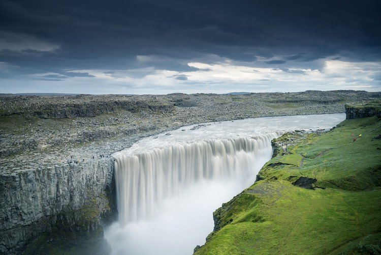 Dettifoss Wasser die schönsten Wasserfälle Island