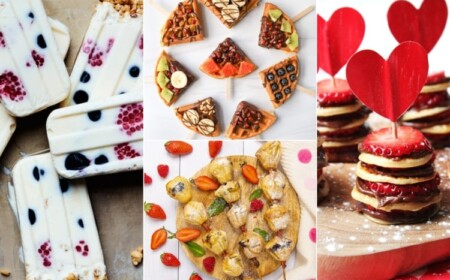 Fingerfood Frühstück Ideen mit Pancakes, Waffeln, French Toast und Müsli