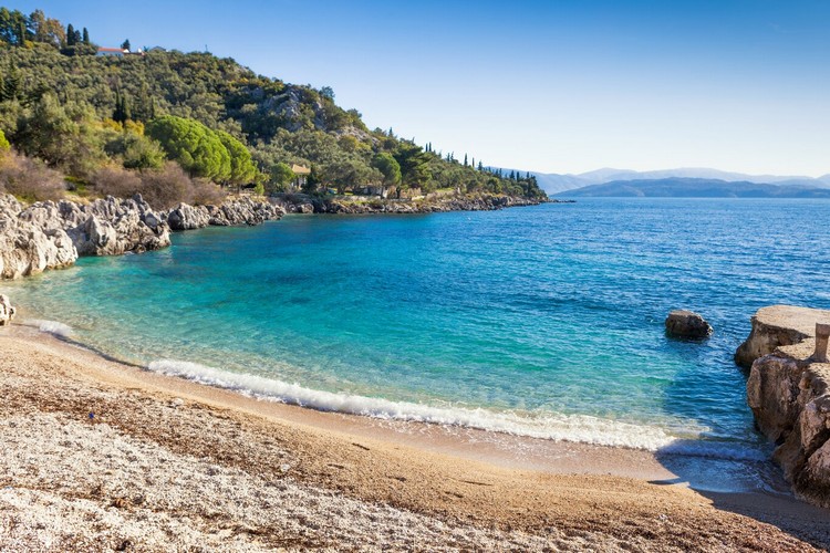 Gouvia Strand Korfu die schönsten Inseln in Griechenland
