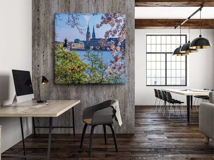 Hamburg Sehenswürdigkeiten Wandgestaltung mit Hamburg Bildern