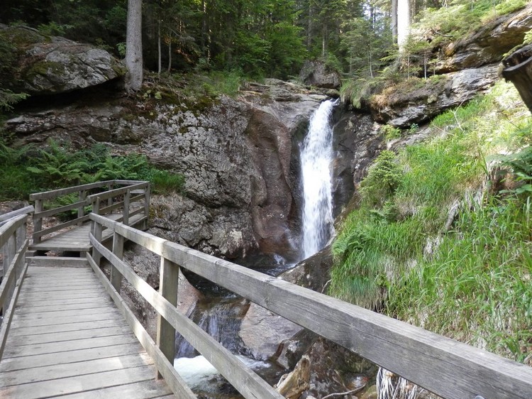 Hochfall Wasserfall bayerischer Wald die schönsten Wasserfälle in Deutschland