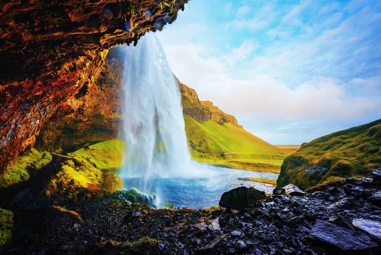 Island Wasserfälle Lister die schönsten Seen in Europa