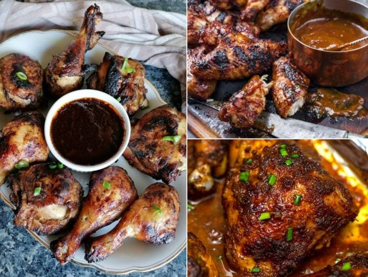 Jerk Soße für Hähnchen im jamaikanischen Stil
