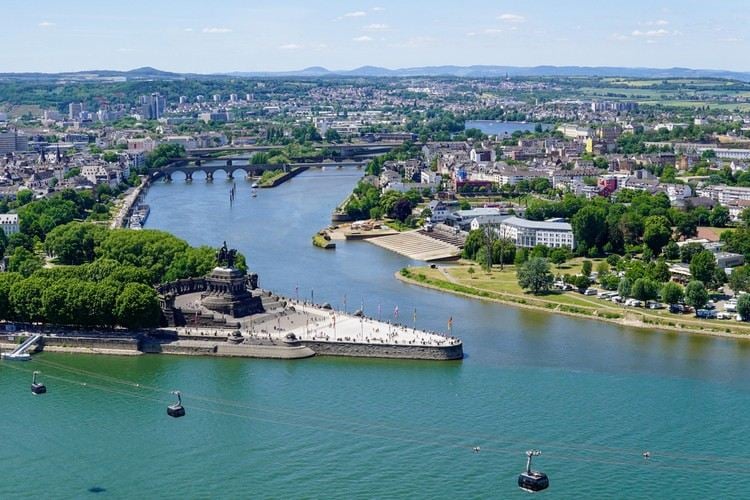 Koblenz Sehenswürdigkeiten Deutschlands Eck Mosel