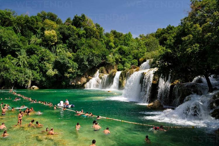 Krka Wasserfälle Urlaub in Kroatien am Meer Tipps