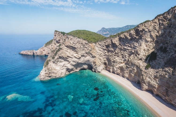Paradise Beach Korfu Urlaub ruhige Strände in Griechenland