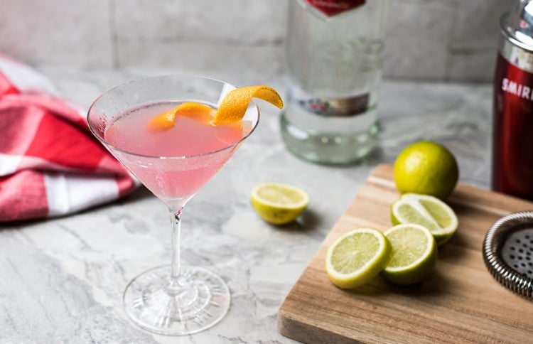 Pinke Cocktails Gin Rose Rezepte