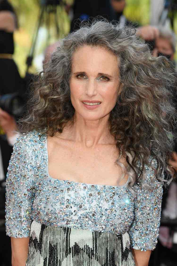 Promis mit grauen Haaren Cannes Film Festival Frisuren 2021