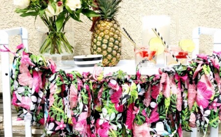 Sommerfest Deko selber machen Ideen