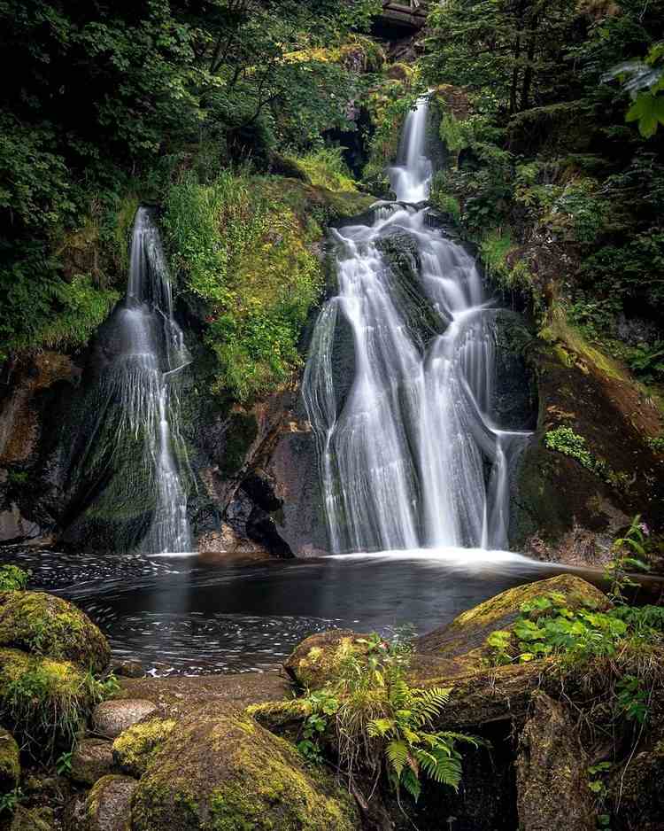 Triberger Wasserfälle Wanderung Naturwunder in Deutschland Liste