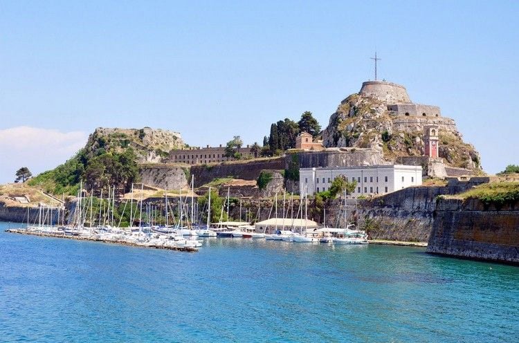 alte Festung Korfu die schönsten Inseln in Griechenland