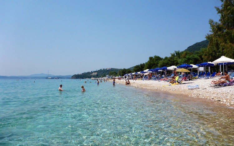die schönsten Strände in Griechenland Barbati Strand Korfu