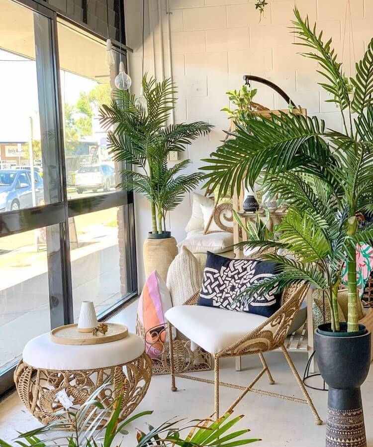 dschungel deko für balkon im tropischen look
