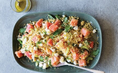 leichte sommergerichte couscous salat zum vorbereiten