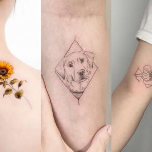 minimalistische Tattoos