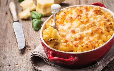 3 Zutaten Auflauf Mac and Cheese Rezept einfach