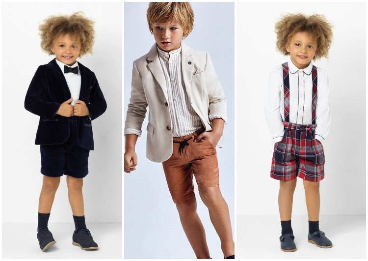Cooles Outfit zur Einschulung für Junge kurze Hose