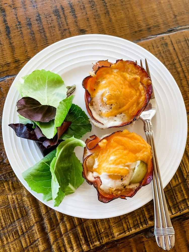 Eier Rezepte kalorienarm 3 Zutaten Frühstück kalorienarm