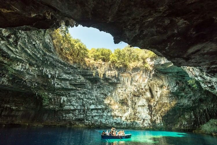 Melissani Höhle Kefalonia die schönsten Inseln in Griechenland