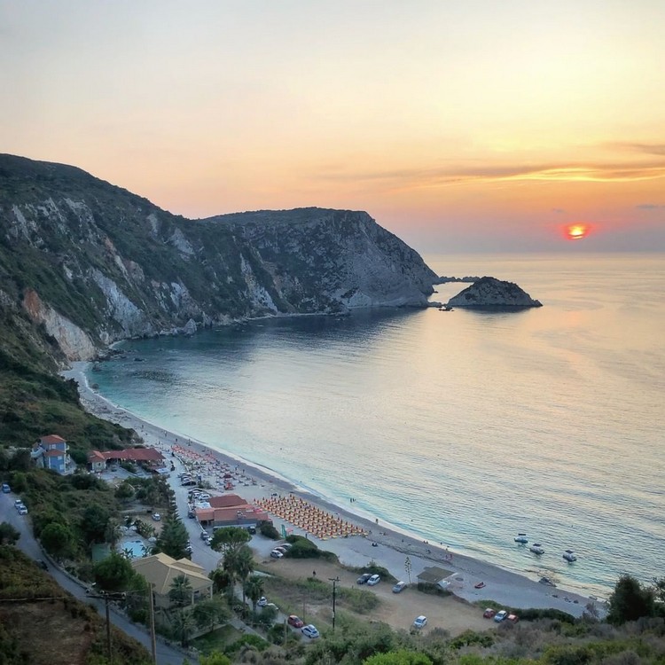 Petani Beach Kefalonia die schönsten Strände in Griechenland