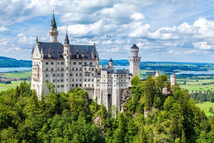 Schloss Neuschwanstein besuchen Burgen in Deutschland