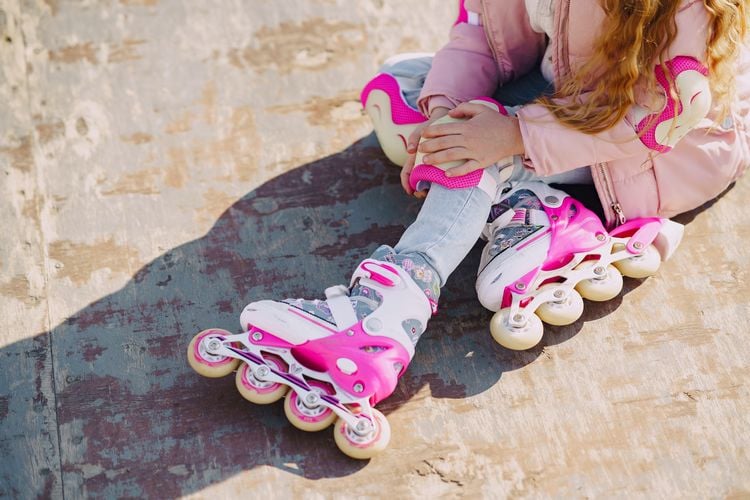 Tolle Geschenkideen zur Einschulung für Mädchen Inline Skates