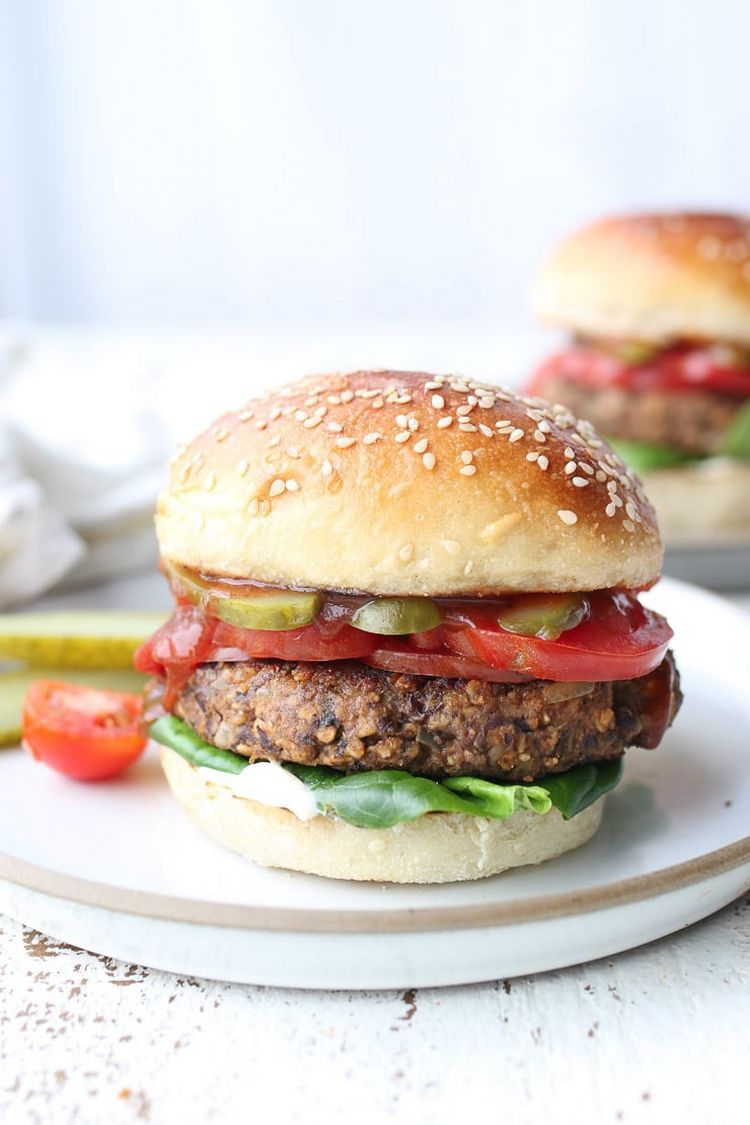 Vegane Burger Patties selber machen mit Hackfleisch Ersatz