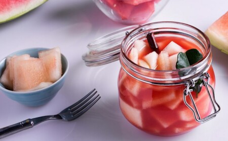 Wassermelonenschalen verwerten