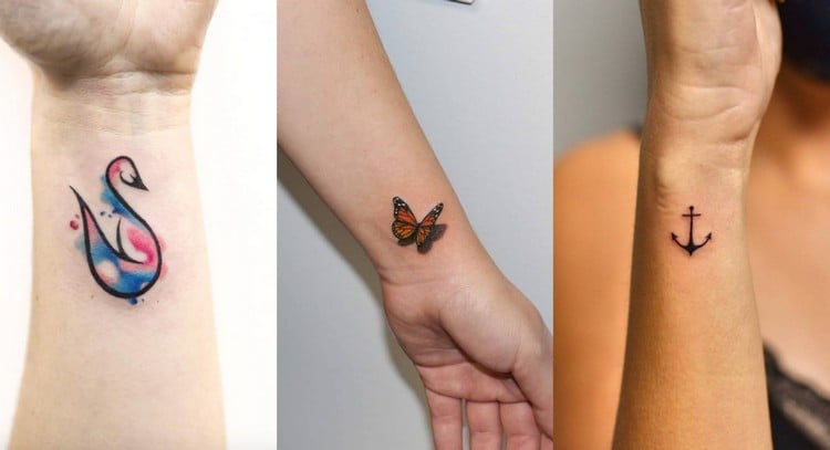 Tattoo frauen handgelenk