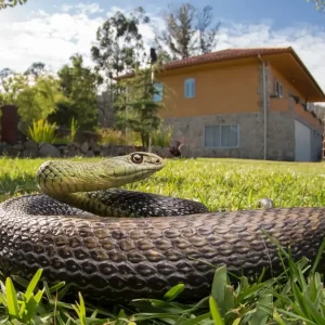 Garten gegen Schlangen ausrüsten