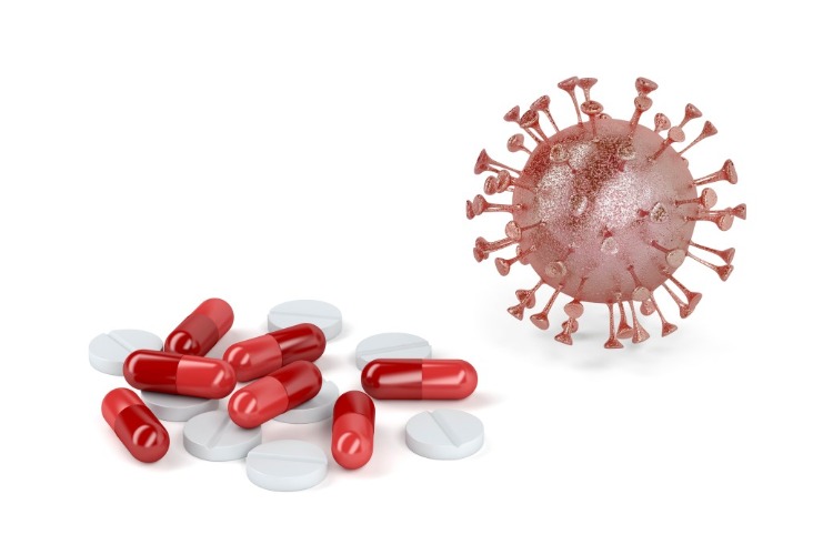 potenzielle behandlung mit medikamenten gegen coronavirus und sars cov 2