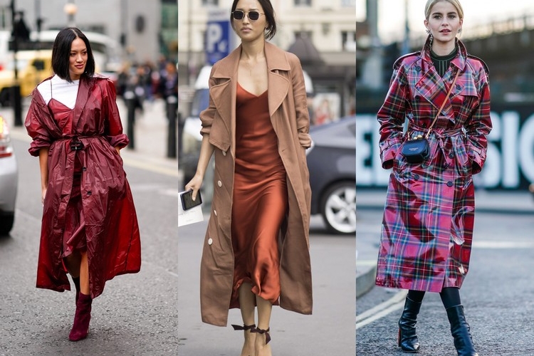 Trenchcoat kombinieren Damen Jacken Trends Herbst Winter 2021 22