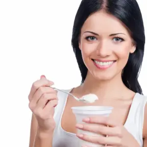probiotischer joghurt nach antibiotikaeinsatz zur verbesserung der darmflora verzehren