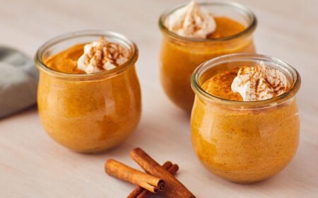 10 Minuten Kürbis Dessert im Glas Mousse