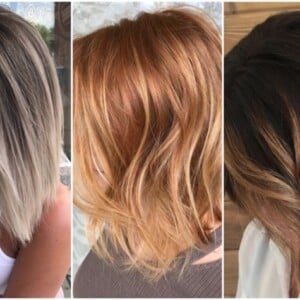 Balayage für kurze Haare