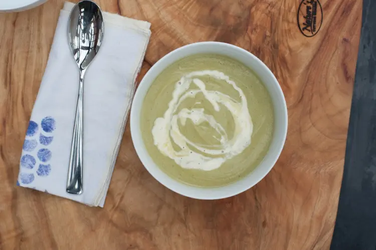 Cream of Broccoli Soup from Thermomix