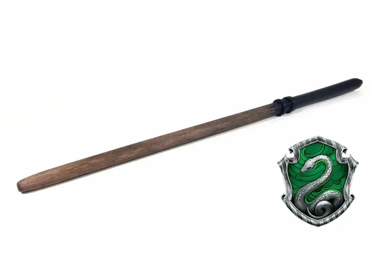 Draco Malfoy Stab aus Holz mit Ringen aus Silikon